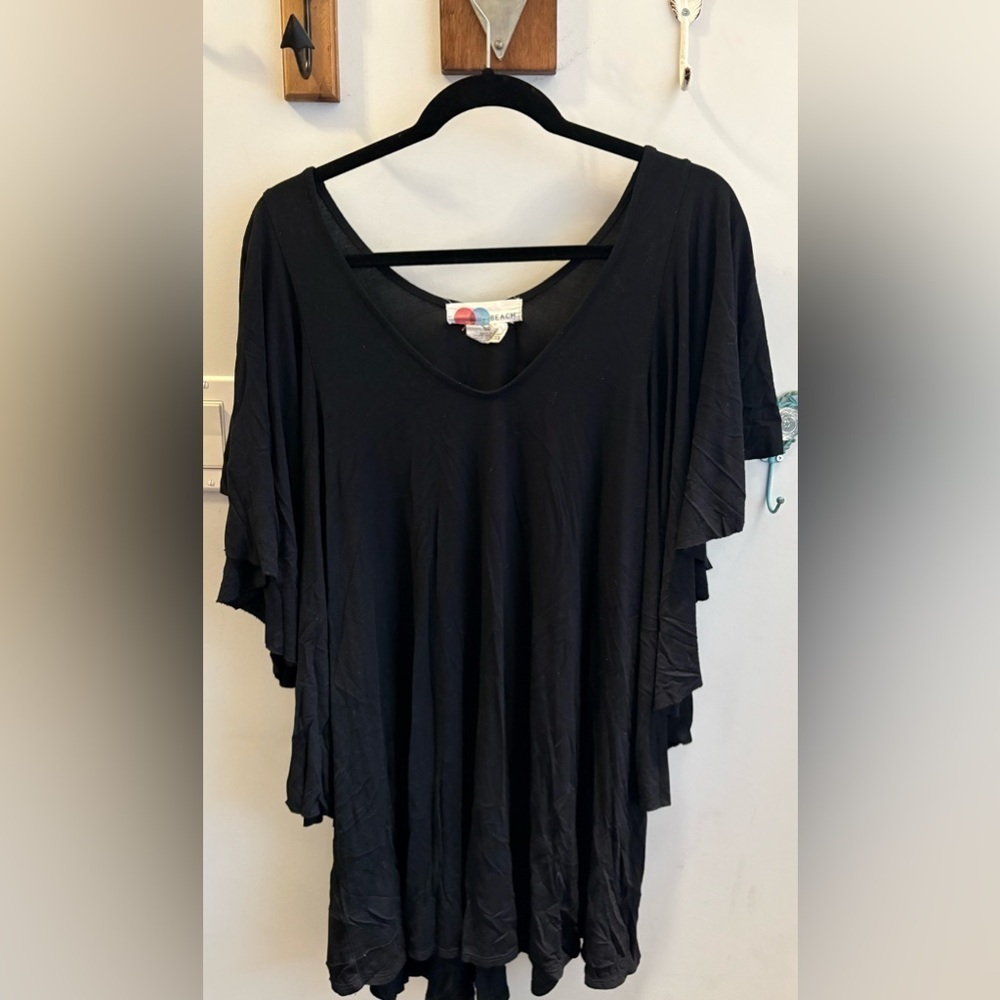 Free People Beach Black Women's Top
